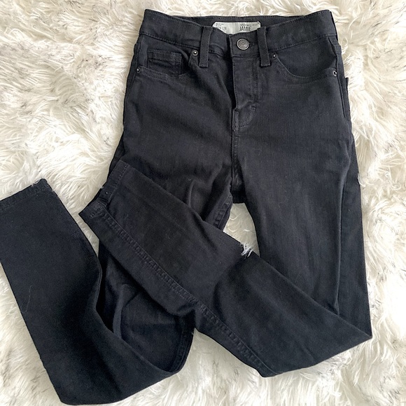 🖤TopShop Black JAMIE Jeans Size 24🖤 - Picture 2 of 6